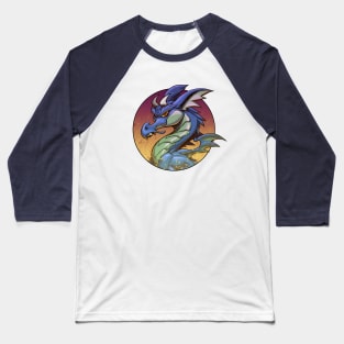 Blue Dragon Baseball T-Shirt